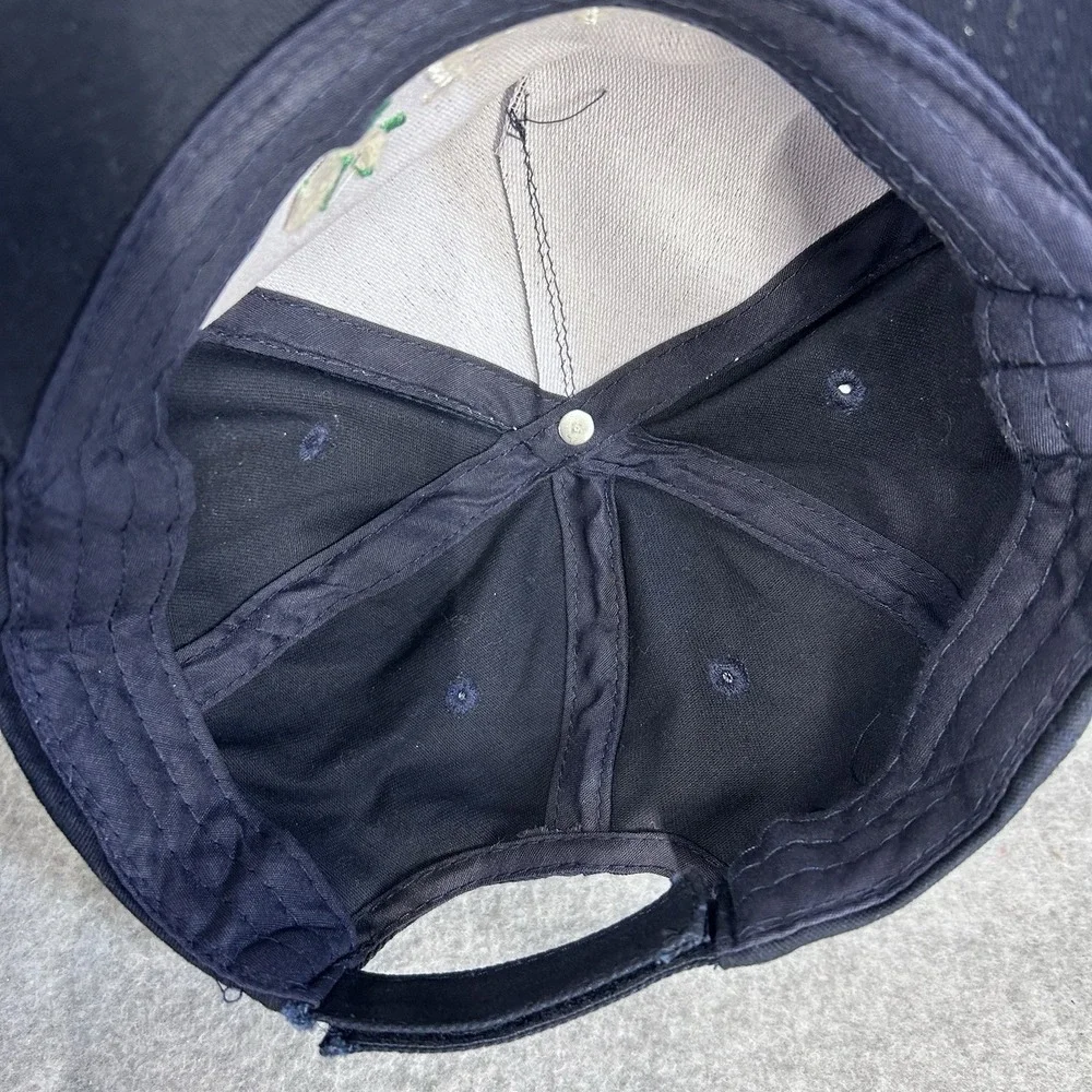 Walmart Tech Bar Hat Cap Navy Blue Adjustable Embroidered Employee Dad Hat